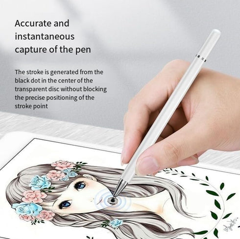 Stylus Pen for Samsung Galaxy Tab A7/A8/A8plus/A9/A9Plus, Compatible with iPad/Android Tablet, High Sensitive (Silver)