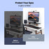 Takerers 3 10 (1-Pack) Video Conference Lighting, Webcam Light with Remote & Touch Control, Color Temperature, Level