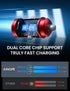 AINOPE USB C Car Charger Adapter 60W, Fast Charging for iPhone, PD 30W & QC 30W USB Car Charger, All Metal Design
