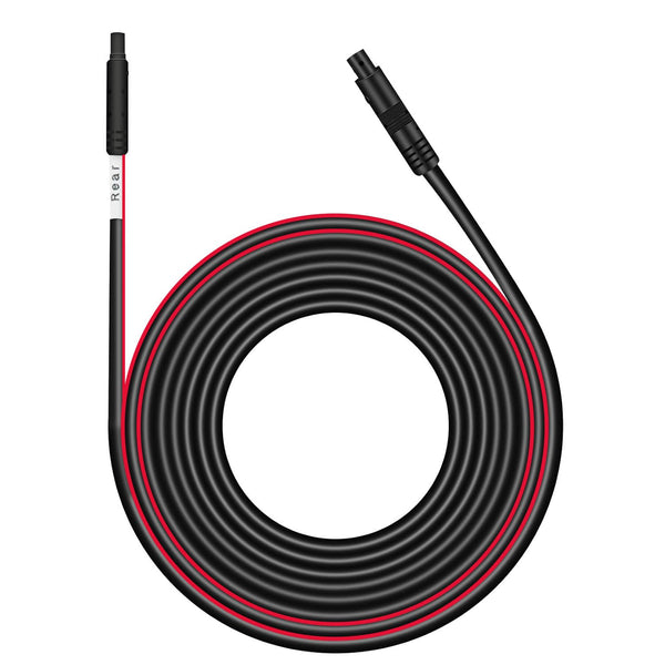 PRUVEEO Rearview Camera 18ft Extension Cable for D90/D90-4CH-MINI/J20/J30/H5 Dash Cam, Car Recorder
