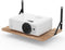 Ztounk Projector Wall Mount Shelf, 11.81" x 7.87" Floating Shelf for Projector, Router,