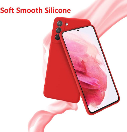 X-level Guardian Series Case for Samsung Galaxy S21 5G - Slim Fit Soft TPU Super Thin - Red