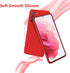 X-level Guardian Series Case for Samsung Galaxy S21 5G - Slim Fit Soft TPU Super Thin - Red