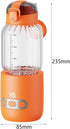 WeiLaiKeQi 400ml Portable Milk Warmer,USB Rechargeable Accurate Temperature Control,Fast Heating Water Bottle,Milk