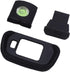 R7 Bewinner Viewfinder Eyecup & Hot Shoe Cover | Soft Silicone Kit with Bubble Level for Camera
