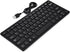 Yoidesu Mini Wired Keyboard, Thin Full Size USB Corded Keyboard for PC, Computer, Laptop, Windows