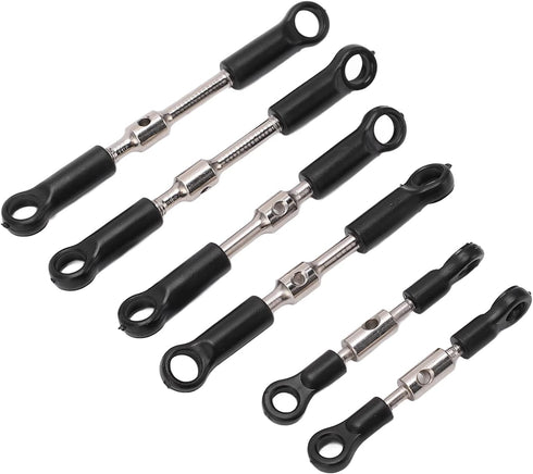 plplaaoo RC Tie Link Rods Set for WLtoys 144001 144002 124018 124019