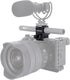 NICEYRIG Multi-functional NATO Clamp to 15mm Rod Clamp, Quick Release NATO Rail Lock Mount for EVF, Microphone, LED