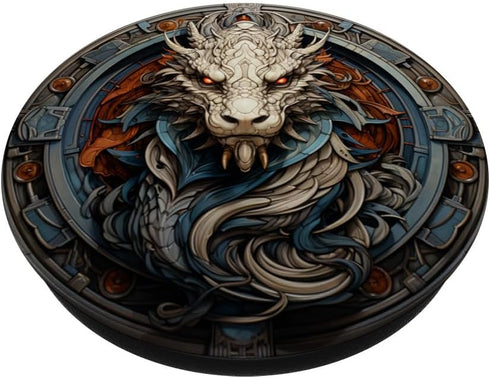 Celtic Dragon Phone Gripper for Back of Mobile Phone PopSockets Standard PopGrip