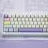 Hyekit PBT Keycaps, Cherry Profile Custom Keycap Set, 144 Keys Orchid Plant Theme for Mechanical Keyboards