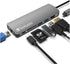 Verbatim 6-in-1 USB C Hub - Compact & Portable USB Hub for Laptop with 2 USB 3.0, USB C, SD Card Reader, 4K HDMI,