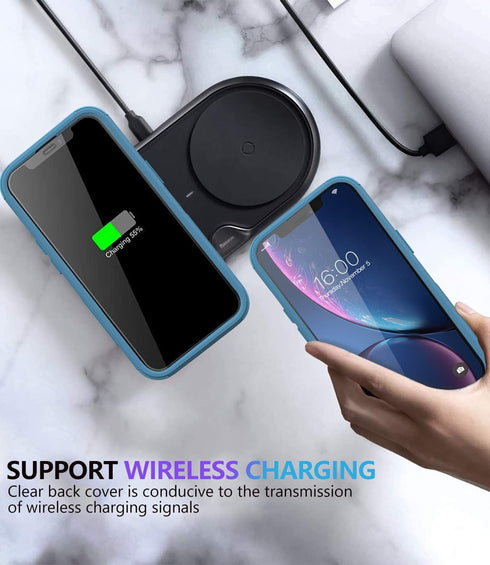 Diverbox Heavy Duty Protection Case for iPhone XR, Shockproof and Dust-Proof Cover for Apple iPhone
