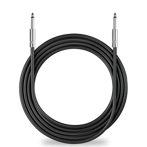 Pro 25 Feet 12AWG 1/4" to 1/4" Speaker Cable - 25ft 12 Gauge Speaker Wire Cord for Audio Amplifier - Single