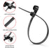 MasiStranth 200 12 inch 75lbs PCS Black Zip Ties with Screw Hole Mountable head Cable Ties Straps Multipurpose Heavy