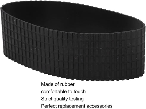 Lens Zoom Grip Rubber Ring, Lens Grip Rubber Circle Zoom Lens Ring Lens Replacement Parts Compatible with EF S 18-55mm F 3.5-5.6 is STM Lens