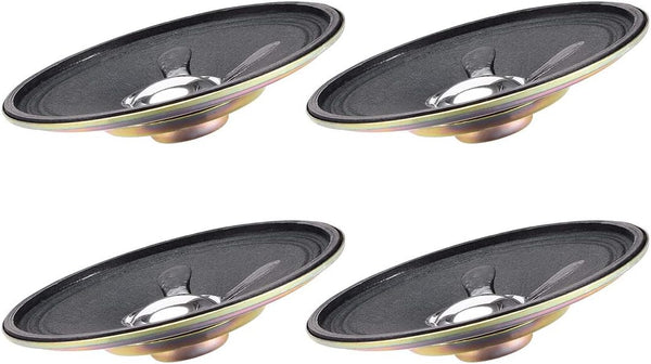 uxcell 3W 8 Ohm Micro Internal Speaker Magnet Loudspeaker 77mm Dia, 4pcs