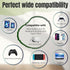 6.6FT VR Charger USB-C Charging Cable Cord - Compatible with Meta Quest 2/Oculus Quest 2/Quest 2 Pro Headset, iPhone