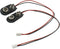 2PCS I-Type 9V Battery Clip Connector 9 Volt Battery Snap to 2-Pin PH2.0 Connector (15CM)