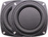 FBHDZVV 2Pcs 3 Inch Bass Passive Radiator Speaker Woofer Vibration Membrane Diaphragm Auxiliary