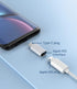 3 Pack USB C Male to Lightning Female Adapter, Compatible with iPhone 12, 11 Pro Max, iPad Air