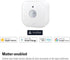 Eve Motion (Matter) - Smart Motion Sensor with Light Sensor, IPX3 Water Resistance, Automatic Activation of Lights and