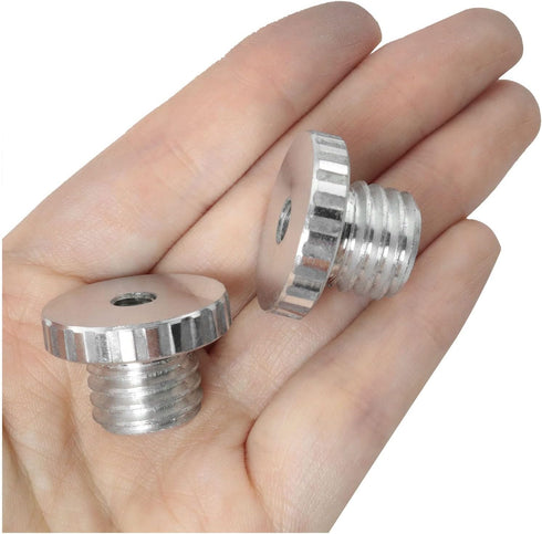 2PCS 1/4 to 5/8 Screw Tripod Adapter Threaded Screw Adapter for Tripod Laser Level