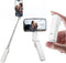 yAyusi Extendable Mini Selfie Stick for iPhone, Pocket Size Portable Selfie Stick with
