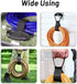 Cable Storage Straps, Heavy-Duty Hook and Loop Straps for Garden Hose and Garage Tool Storage, 1 Pack