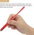 MECCANIXITY 2pcs Stylus Pens for Touch Screens, Slim Universal Capacitive Pen with 4 Fiber Fine Tips, Red Green