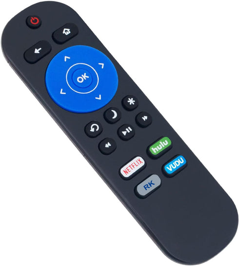 Replacement Remote Control for Onn Roku Smart TV Models 100012584, 1000125850, 100012585, and more