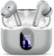 Wireless Earbuds Bluetooth 5.3 Headphones with Noise Cancelling Mic, IP7 Waterproof, 36H Playtime, Grey