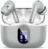 Wireless Earbuds Bluetooth 5.3 Headphones with Noise Cancelling Mic, IP7 Waterproof, 36H Playtime, Grey