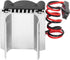 1/18 VGEBY RC Motor Cooling Fan, Efficient Heat Dissipation Compact Design Scale Heatsink Accessory for RC Enthusiasts