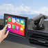 Flexible Suction Cup Bracket with Sticker for 7Inch 9Inch 10Inch Carplay Display, Compatible T86 Wireless Carplay