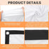 StepOK 16:9 60"|72"|84"|100"|120"|150" (72 inch Projector Screen, White Projector Screen, No Crease Home Theater