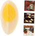 40pcs Yardwe Realistic Artificial Boiled Models for Decoration Photography and Props Fake Slices for Kitchen