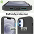 LOVE 3000 iPhone 12/12 Pro Case, Black Premium Silicone, Shockproof, Soft Anti-Scratch Microfiber Lining, 6.1"
