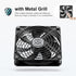 ELUTENG 120mm 3 5V 1500PRM Fan With Speed USB Powered Case Fan Gaming PC Portable Cooling Suitable for Tablet TV