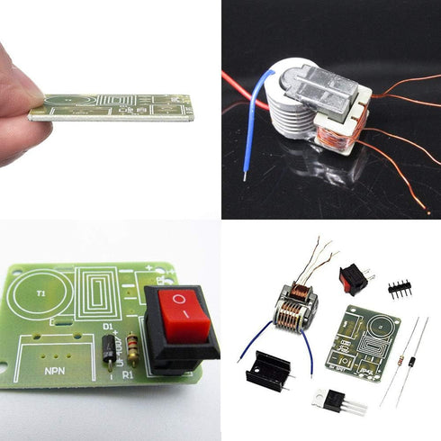 15KV Boost High Voltage Generator - High Frequency Transformer Inverter Arc Igniter Coil Module, 2 Sets (Include PCB