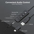 Headset Type-C/USB/3.5mm 3-in-1 Headset, Headset MAIRDI USB with Microphone, Jack PC Computer with Mic Noise Canceling