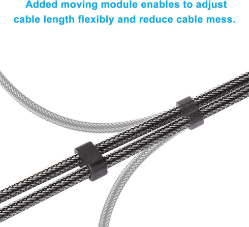 J&D RCA to 1/4 Audio Cable, Dual 1/4 inch TS to Dual RCA Stereo Interconnect Cable, 15 Feet
