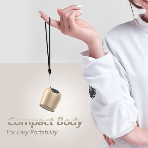 INSMY Small Bluetooth Speaker, Waterproof Mini Portable Wireless Speaker with Punchy Bass, Handheld Pocket Size