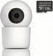 Jinvocloud Indoor Pan/Tilt Home Security Mobile Tracking Camera 2K 3MP, 345 Degree Wireless