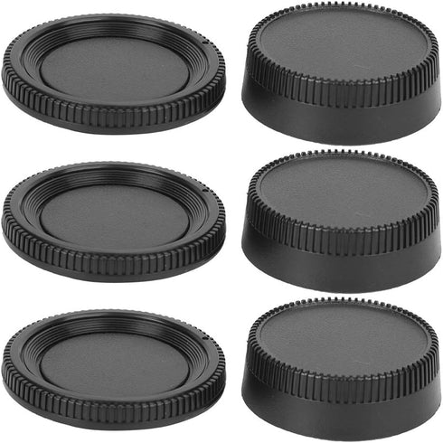 Nikon F Mount Cameras Camera Body and Lens Rear Kit, Dustproof Lens Protector Cover and Scratch Resistant Set