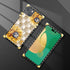 Diamond Sunflower iPhone 15 Plus Case for Women, 6.7" Soft TPU & Hard PC, Shockproof Luxury Protection.