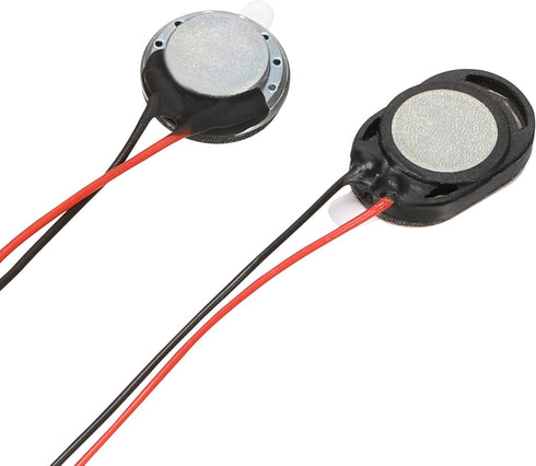 MECCANIXITY Mini DIY Magnetic Speaker, 1W 8 Ohm Replacement Loudspeaker, 4pcs 9mm, 4pcs 10mm for Mobile Phone
