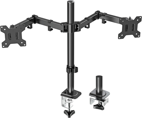 MOUNT PRO Dual Monitor Mount Fits 13-32 Inch/17.6lbs LCD Screen, Computer Monitor Desk Mount,