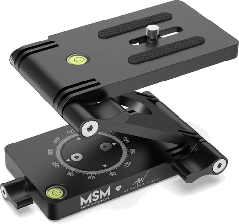 Z Flex Tilt Tripod Head - Flexible Angle Pan & Tilt Head, Universal Multiway Camera Tripod Connecting to Monopod