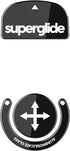 Superglide1 Mouse Feet/Skates - Ultra Strong Glass for Logitech G Pro X Superlight1 (Black)