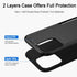 Heavy Duty iPhone 11 Case - Shockproof Dropproof Dustproof Anti-Scratch Phone Cover in Black